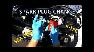 Changing Spark Plugs on a SEA DOO - How To Replace