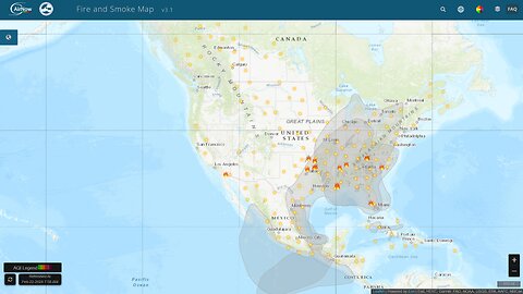 Wildfires restart daily?