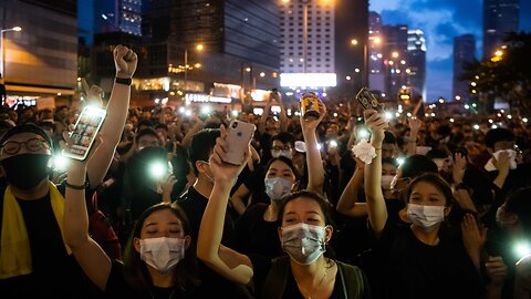 HK Protesters Take To The Streets For Third Day Of Demonstrations