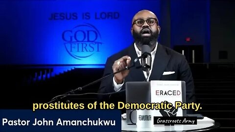 Pastor DESTROYS Democratic Party, I’m Not WOKE, I’m Awakened