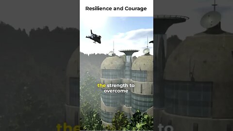 Resilience and courage- Life's Journey #aerialfootage #shorts #relaxation #inspiration