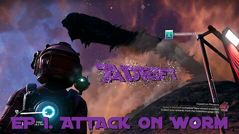 Attack on Worms! (No Man's Sky Adrift)