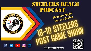 Steelers Post Game Show:18-10 Win over Falcons | SRP S6-E26-262