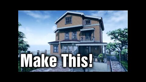 Make a Victorian Haunted House Easily in Unreal Engine!