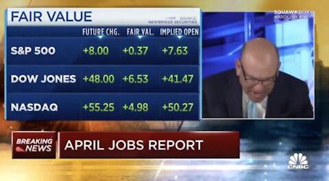 April jobs numbers made CNBC think it was a typo, but Biden says we’re on right track