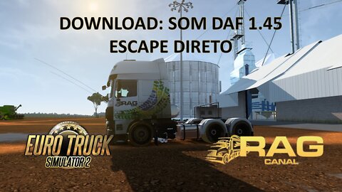 100% Mods Free: Som DAF Escape Direto