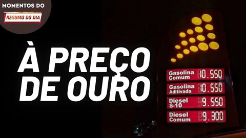 Gasolina chega a 10 reais o Litro | Momentos