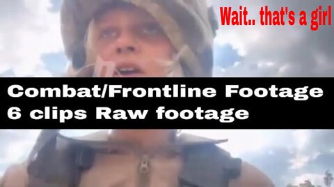 HD Combat - Frontline Footage: Ukraine Russia War-6 clip. MudRogue is News/Commentary w/ Footage