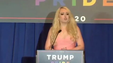 Tiffany Trump rally for Trump at Trump Pride event in Tampa