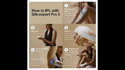 Braun Silk·expert Pro 5 PL5117 Latest Generation IPL, Permanent Hair Removal