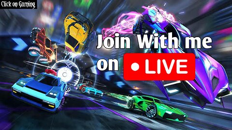 🛑 JOIN WITH ME IN LIVE- ROCKET LEAGUE 🤩- GIVE FOLLOW