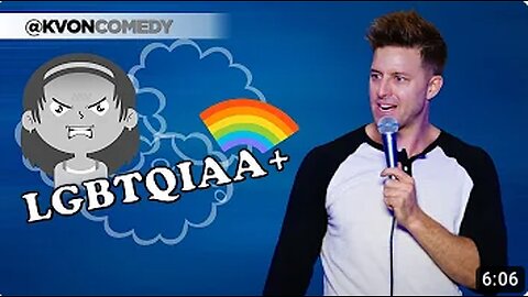 LGBTQiAA+ Lady Gets Mad At Comedian (K-von laughs)