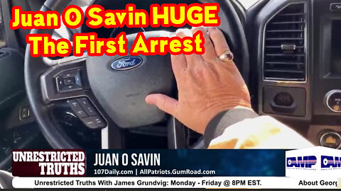 Juan O Savin - The First Arrest 03/24/23..