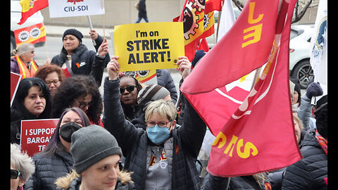 My view on the Canadian federal workers strike in Ottawa!