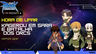 kagerou papel em sara e batalha dos orcs