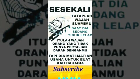 story wa | untuk para istri