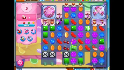 Candy Crush Level 3119 Talkthrough, 16 Moves 0 Boosters