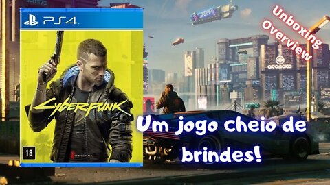 Cyberpunk 2077 PS4: Fazendo o Unboxing e Descobrindo os Super Brindes da CD Projekt | Geekmedia