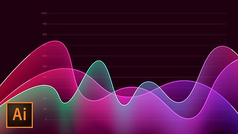 How to Create Metrics Line Graph Analytics Vector Artwork in Illustrator