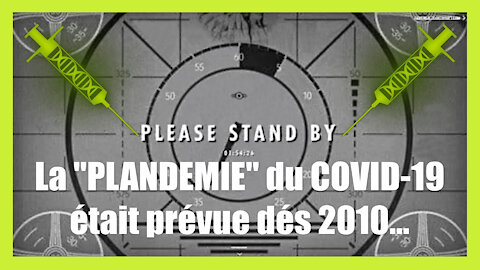 "Plandémie "COVID 19 / Il y a plus de 10 ans tout était déjà écrit ! Voir Rockefeller Foundation Pdf. au descriptif ! (Hd 720)