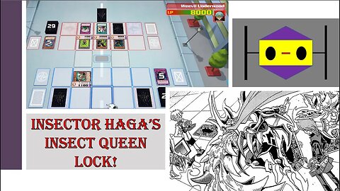 Yugioh Legacy of the Duelist NG+ Nuzlocke Pt. 21: Insect Barrier Lock!