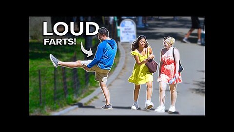 FUNNY Fart Prank! Stretching Out the Farts!