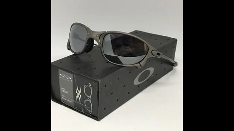 OAKLEY XX METAL BLACK RARO QUER GANHAR ? E BASTANTE SIMPLES PARTICIPE DO SORTERIO Juliet Ruby oakley