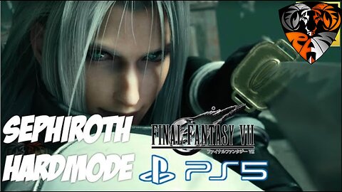 First Time Defeating SEPHIROTH in HARDMODE Final Fantasy 7 Remake