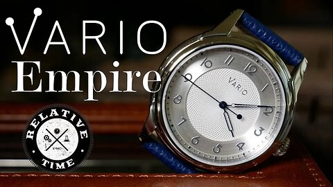 Silver Vario Empire Review : Art Deco Watch