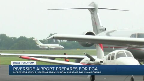 Tulsa Riverside Airport prepares for PGA Championship traffic