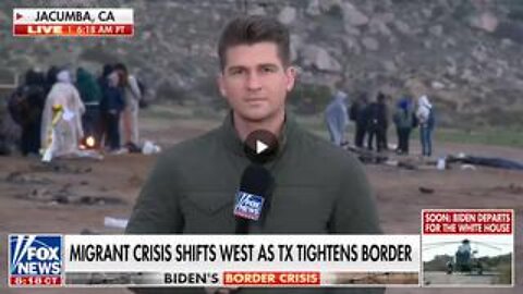 Explosion of ILLEGALS from "Chinese and Middle Eastern migrants" at the U.S. border