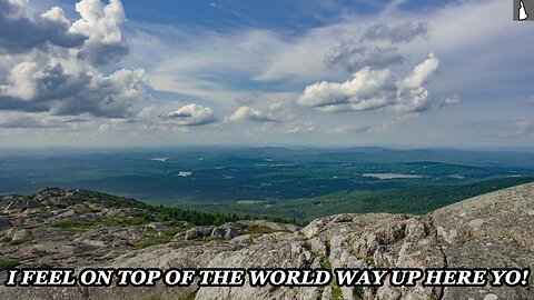 HIKING UP MONADNOCK STATE PARK