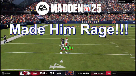 6 Turnovers Made Kansas City Chiefs User Rage In Madden NFL 25!