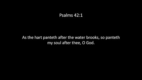 Psalms Chapter 42