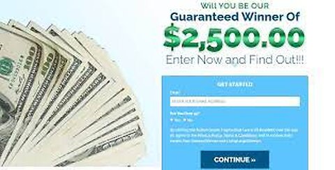 Are you Claim Your enter for $2,500.00 Cash!