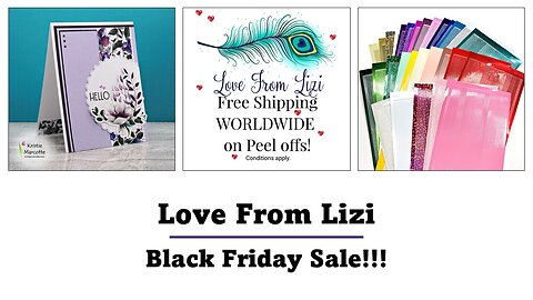 FREE SHIPPING Peel Off special | Love From Lizi | LIMITED TIME