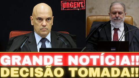 REVIRAVOLTA!! MORAES SURPREENDE E TOMA DECISÃO!! GRANDE NOTÍCIA...