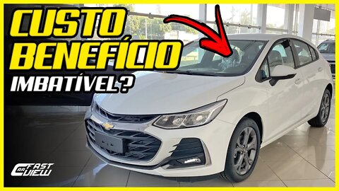 CHEVROLET CRUZE LT 2020 CONSOME POUCO E ANDA MUITO! O MELHOR DA CATEGORIA! Fast Car View