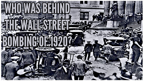 Can You Solve This Unsolved Mystery? Who Was Behind the Wall Street Bombing of 1920?