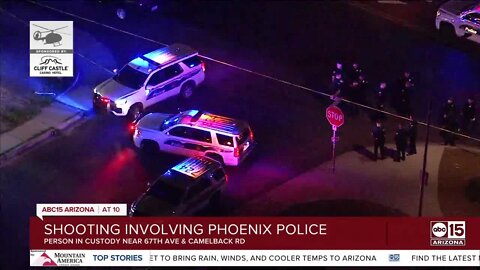 Phoenix PD shooting near 67th Avenue and Camelback Road