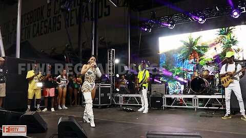 Shenseea had the fans singing Vybz Kartel’s song “fever” at Brt Weekend Atlantic City 2023