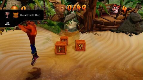 Crash Bandicoot N. Sane Spinning like crazy