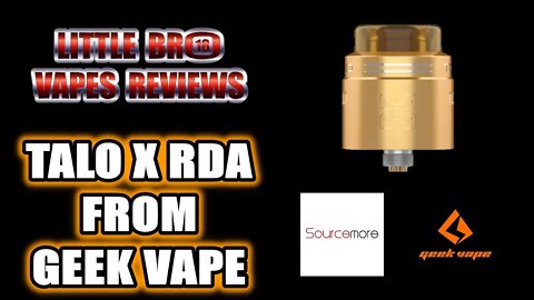 TALO X RDA FROM GEEK VAPE