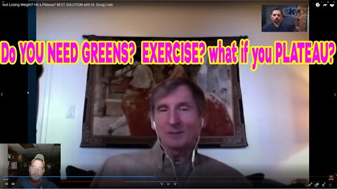 What does Dr. DOUG LISLE say about a PLATEAU | Do you NEED to EXERCISE? | What about eating GREENS?