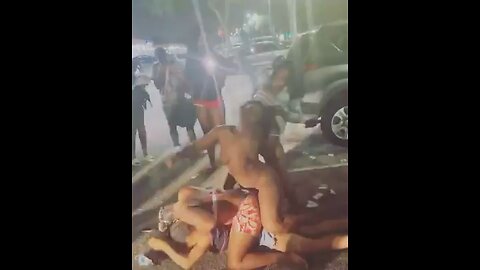 Society collapse in Miami Florida, spring breakers are out of control