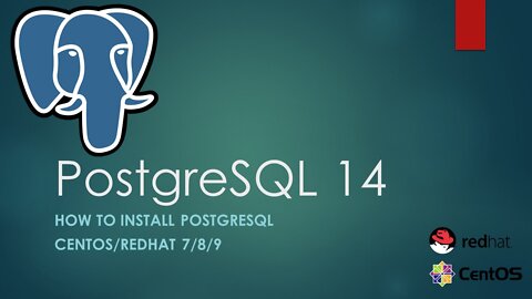 How to install PostgreSQL