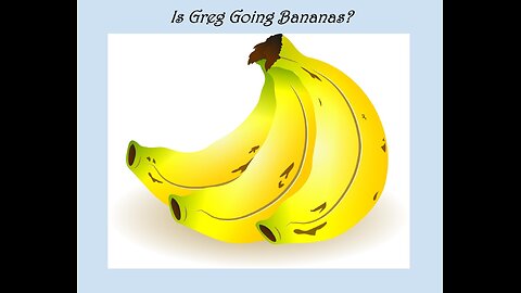 Going Bananas!