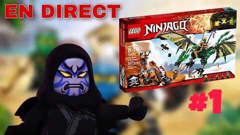 [Live Construction] : 70593 Le dragon émeraude de Lloyd (LEGO Ninjago) [Partie 1]