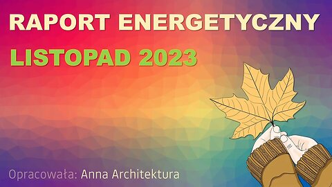 RAPORT ENERGETYCZNY - listopad 2023