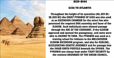 the GREAT PYRAMID OF GIZA was also used as an ASCENSION CHAMBER for the select few who possessed th